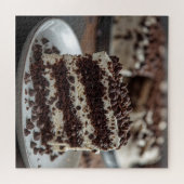 Chocolade Chip Ijs Cake Legpuzzel (Horizontaal)