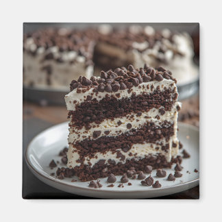 Chocolade Chip Ijs Cake Magneet