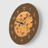 Chocolade Chip Kitchen wandklokken (Hoek)