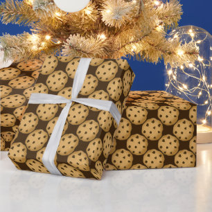 Chocolade chip koekje Chistmas verpakken papier