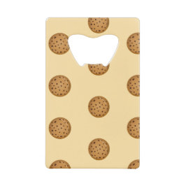 Chocolade Chip Koekje Creditkaart Flessenopener