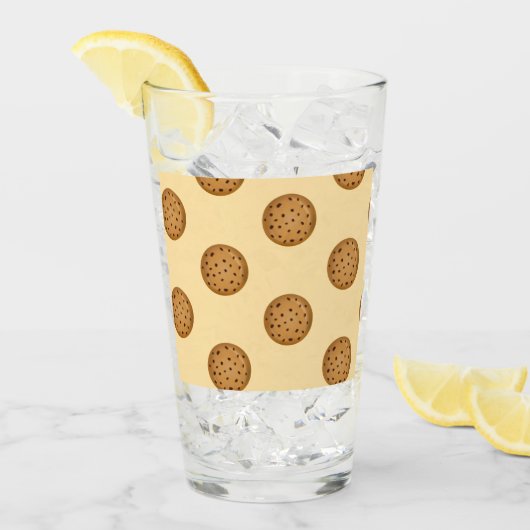 Chocolade Chip Koekje  Glas (Voorkant ijs)