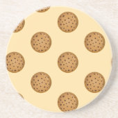 Chocolade Chip Koekje Zandsteen Onderzetter (Voorkant)