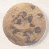chocolade-chip-koekje zandsteen onderzetter (Voorkant)