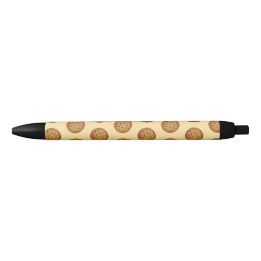 Chocolade Chip Koekje Zwarte Inkt Pen (Voorkant)