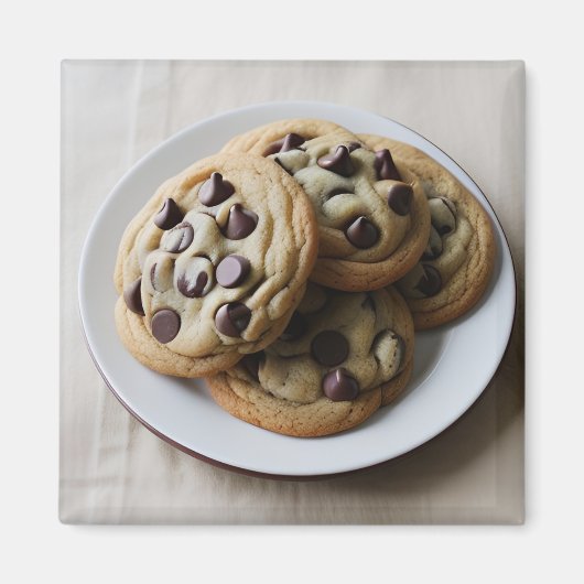 Chocolade Chip Koekjes Magneet (Voorkant)