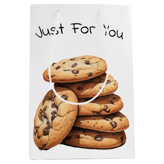 Chocolade Chip Koekjes  Medium Cadeauzakje (Voorkant)