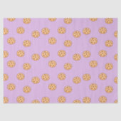 Chocolade chip koekjes verjaardag paarse tissuepapier (Voorkant)