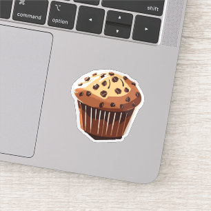 Chocolade Chip Muffin Sticker