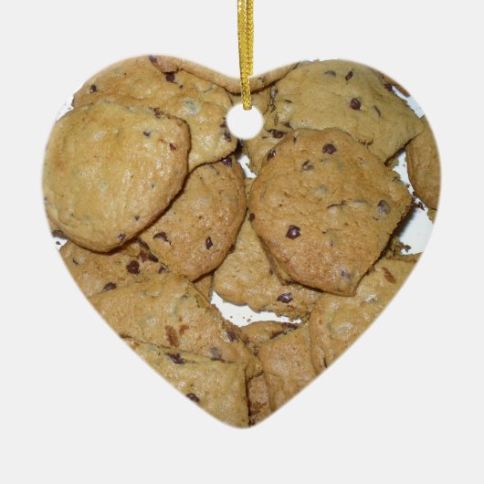 Chocolade Chip Oatmeel Cookies Ornament (Voorkant)
