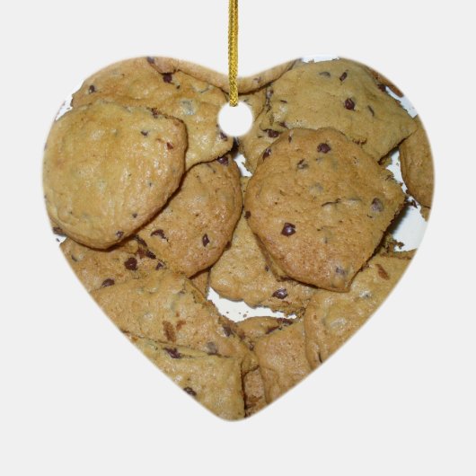 Chocolade Chip Oatmeel Cookies Ornament (Achterkant)