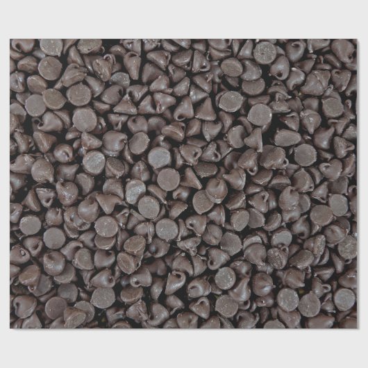 Chocolade Chips Cadeaupapier (Vlak)
