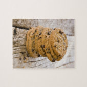 chocolade - chips koekjes 2 legpuzzel (Horizontaal)