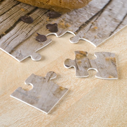 chocolade - chips koekjes 2 legpuzzel (Zijkant)