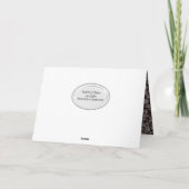 Chocolade Chips verjaardag Kaart (Achterkant)