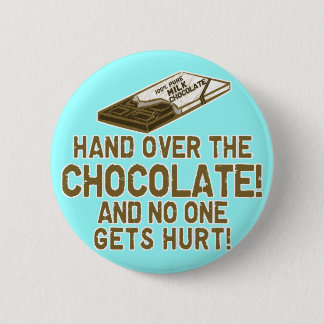 Chocolade Chocofolic Ronde Button 5,7 Cm