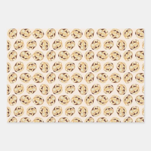 Chocolade Chunk Cookie Wrapping Paper (Voorkant 3)