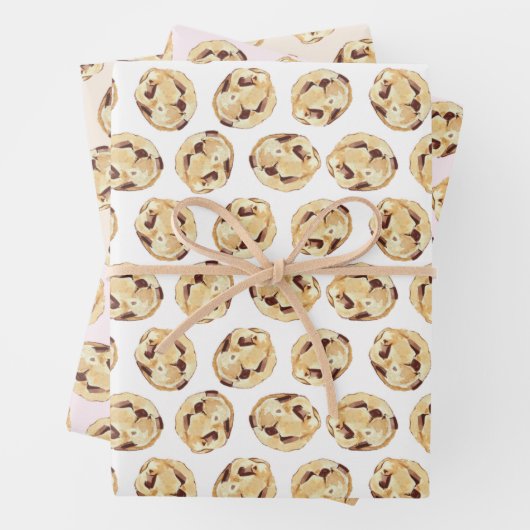 Chocolade Chunk Cookie Wrapping Paper (In situ)