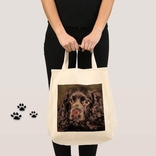 Chocolade Cocker Spaniel Tote Bag