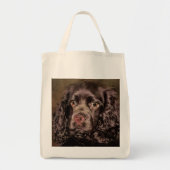 Chocolade Cocker Spaniel Tote Bag (Voorkant)