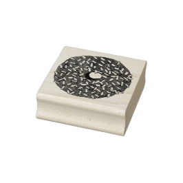 Chocolade Coconut Donut Doughnut Breakfast Stempel