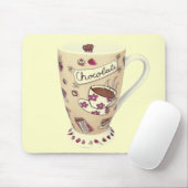 Chocolade Coffee Mousepad Muismat (Met muis)