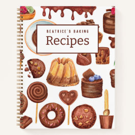 Chocolade Confections Receptenboek Notitieboek