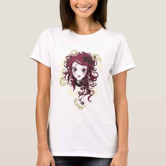 Chocolade Coraline T-shirt (Voorkant)