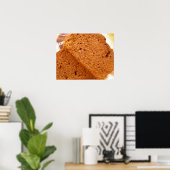 Chocolade courgettebrood poster (Thuiskantoor)