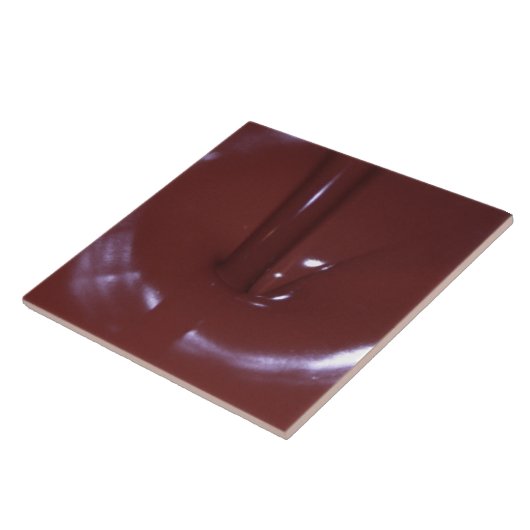 Chocolade-couverture Tegeltje (Zijkant)