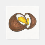 Chocolade Cream Easter Snoep Servet (Voorkant)