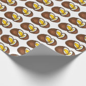 Chocolade Cream Paasmandje Snoep Eiwitjes Cadeaupapier (Hoek)