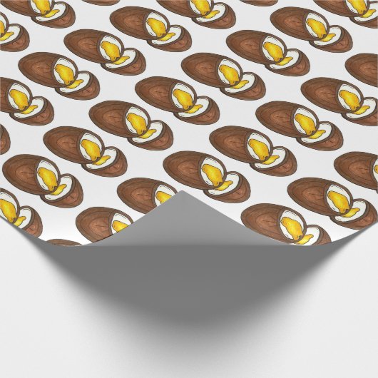 Chocolade Cream Paasmandje Snoep Eiwitjes Cadeaupapier (Hoek)