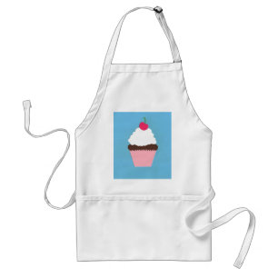 Chocolade Cupcake Apron Standaard Schort