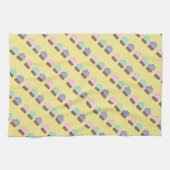 Chocolade Cupcake Baker Kitchen Theedoek (Horizontaal)