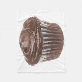 Chocolade Cupcake Fleece Deken