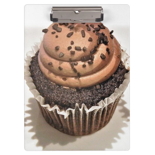 Chocolade Cupcake Klembord (Voorkant)