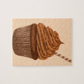 Chocolade Cupcake Legpuzzel (Horizontaal)