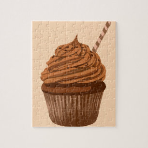 Chocolade Cupcake Legpuzzel