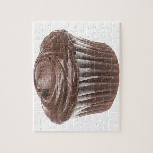 Chocolade Cupcake Legpuzzel (Verticaal)