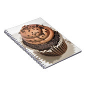 Chocolade Cupcake Notitieboek (Rechterzijde)