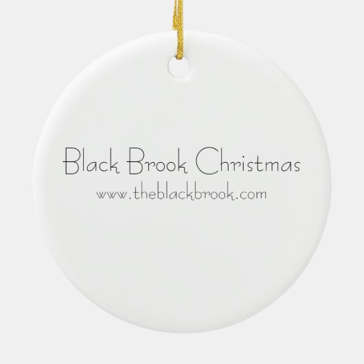 Chocolade Cupcake Ornament Round (Achterkant)