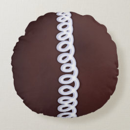 Chocolade Cupcake Pillow Rond Kussen