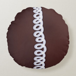 Chocolade Cupcake Pillow Rond Kussen