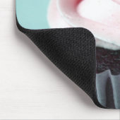 Chocolade Cupcake Roze Vanille Frosting Muismat (Hoek)