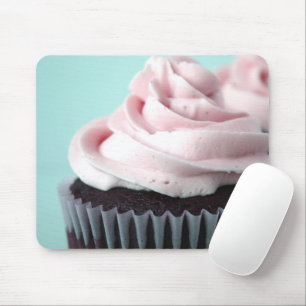 Chocolade Cupcake Roze Vanille Frosting Muismat