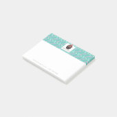 Chocolade Cupcake Sprinkles Bakery Cake Logo Post-it® Notes (Schuin)