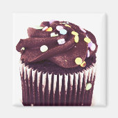 Chocolade cupcakes magneet (Voorkant)