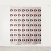 Chocolade Cupcakes Red en White Wall Tapestry Wandkleed (Voorkant)