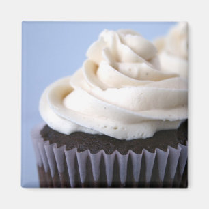 Chocolade Cupcakes Vanilla, bevroren Magneet